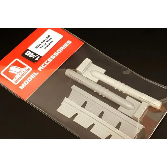 Brengun BRL48158 1/48 Tiny Tim rocket (2pcs) Resin kit of U.S. airborn rocket