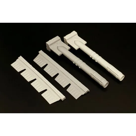 Brengun BRL48158 1/48 Tiny Tim rocket (2pcs) Resin kit of U.S. airborn rocket