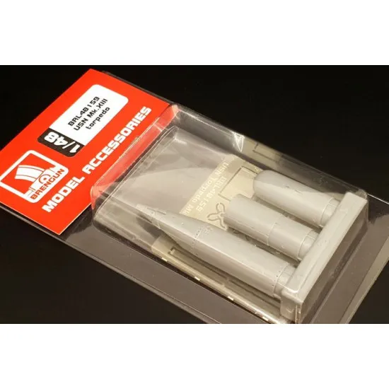 Brengun BRL48159 1/48 USN Mk.XIII torpedo Resin construction kit of U.S. torpedo