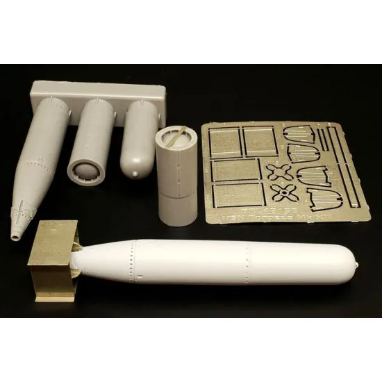 Brengun BRL48159 1/48 USN Mk.XIII torpedo Resin construction kit of U.S. torpedo