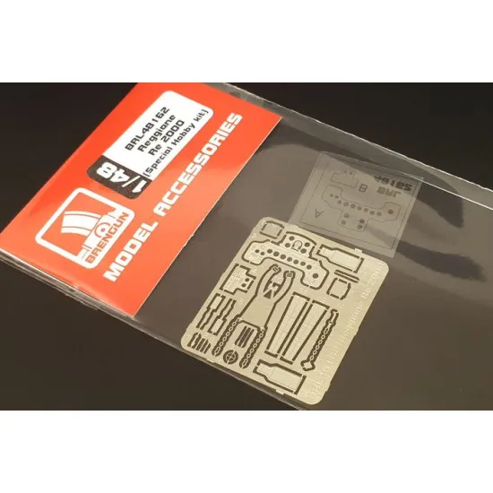 Brengun BRL48162 1/48 Reggiane Re 2000 PE set for Special hobby kit