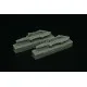 Brengun BRL48164 1/48 TER-9A triple bomb ejector rack resin US for F-16 2pcs