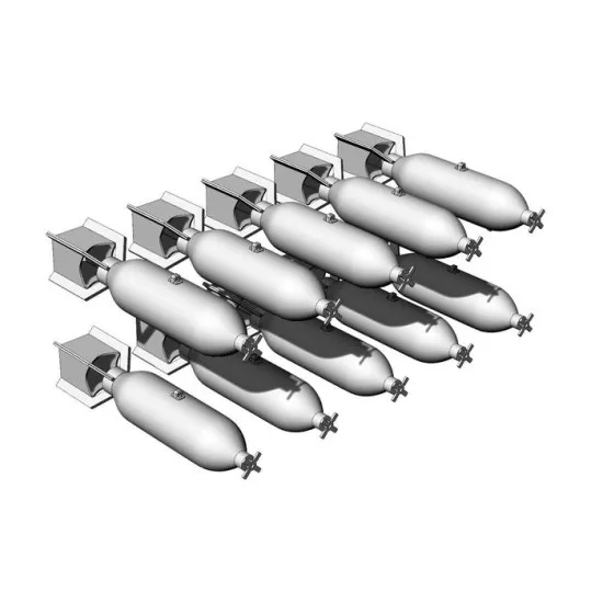 Brengun BRL48165 1/48 US GP 100lb AN-M30A1 bombs (10pcs) resin 10 pieces