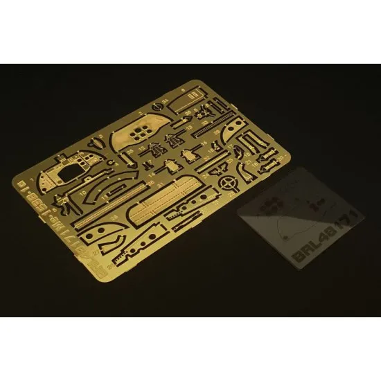 Brengun BRL48171 1/48 Me-163B-1a Komet PE set for Dragon/Revel kit