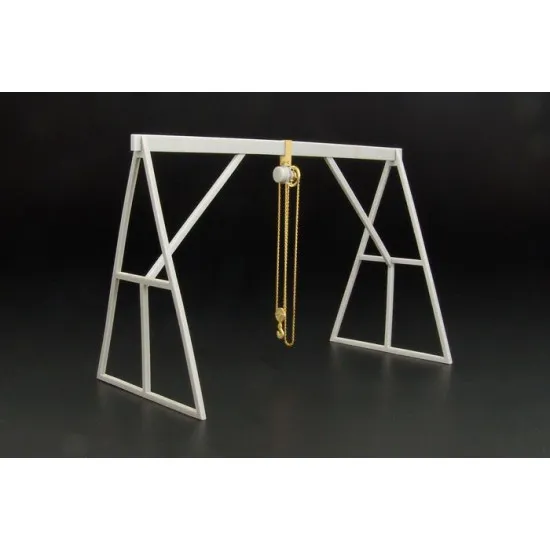 Brengun BRL72034 1/72 U S airfield crane PE - resin kit of U.S. crane