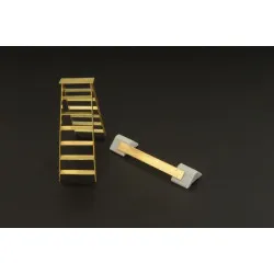 Brengun BRL72043 1/72 British wheel chock ladder accessories for aircraft