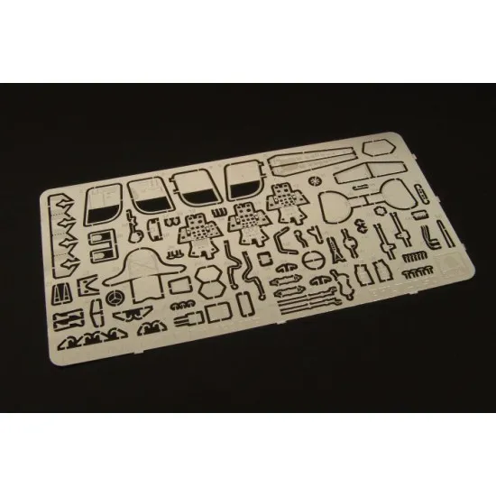 Brengun BRL72050 1/72 P-39Q-L-N P-400 Airacobra PE parts for RS models kit