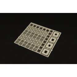 Brengun BRL72079 1/72 U S Flare-CHAFF dispensers PE set for modern NATO planes