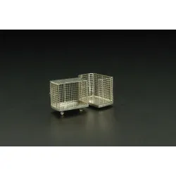 Brengun BRL72085 1/72 Baggage carts PE set of baggage carts