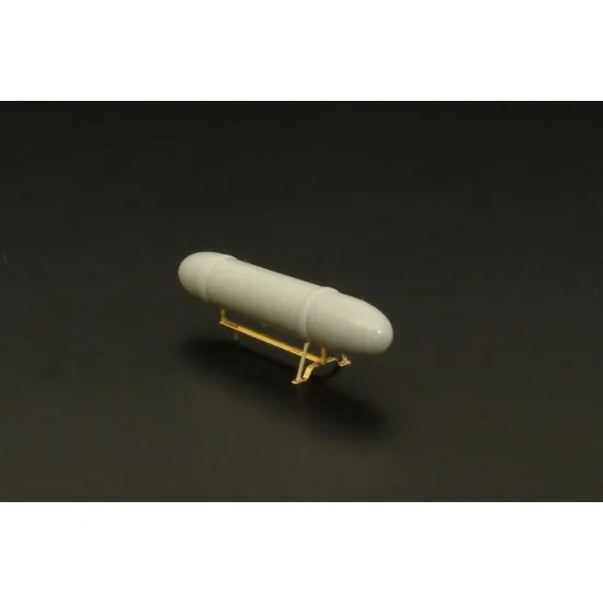 Brengun BRL72092 1/72 50gal Drop Tank british resin set UK for Spitfires