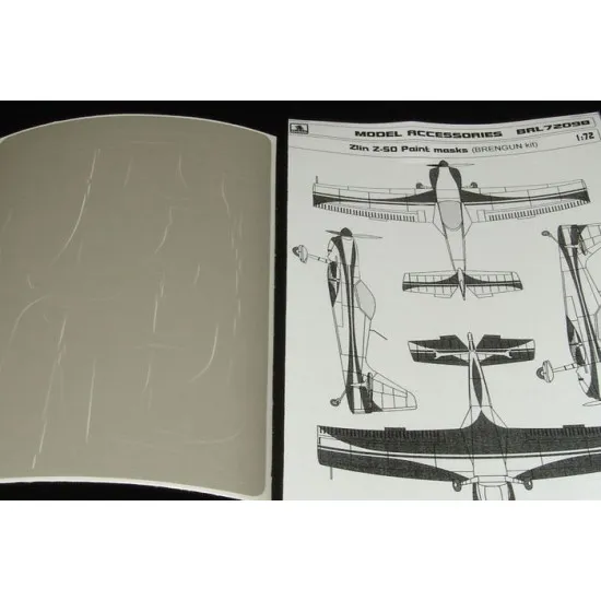 Brengun BRL72098 1/72 Z-50 painting masks for Brengun kit