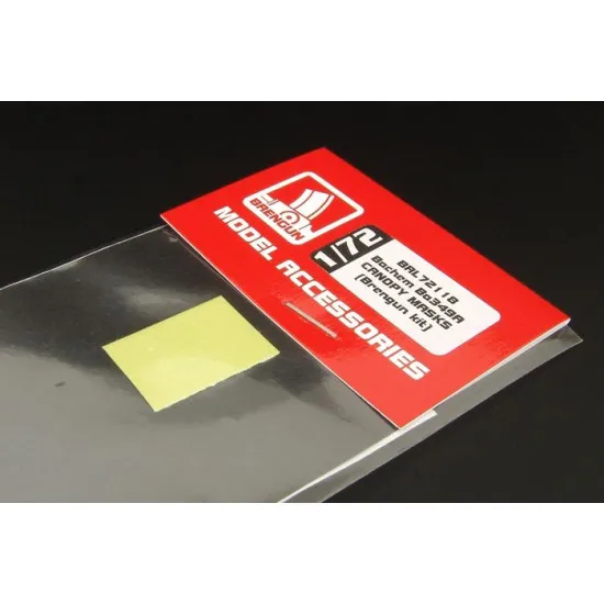 Brengun BRL72118 1/72 Bachem Ba349A canopy masks for Brengun kit