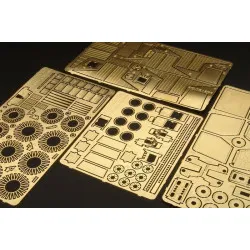 Brengun BRL72126 1/72 XB-70 VALKYRIE (AMT-ITALERI) PE set for AMT-Italeri kit