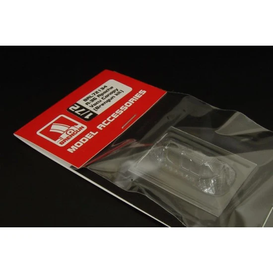 Brengun BRL72134 1/72 A-36 Apache Vacu canopy for Brengun kit