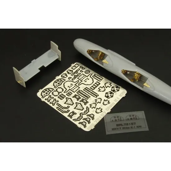 Brengun BRL72157 1/72 Ohka MXY7-K1 KAI (two seat) PE set for Brengun kit