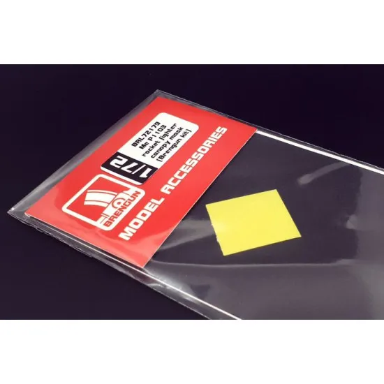 Brengun BRL72179 1/72 Me P1103 rocket fighter (Brengun kit) canopy masks