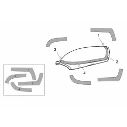Brengun BRL72202 1/72 Extra EA-300L-330LC Canopy masks for Brengun kit
