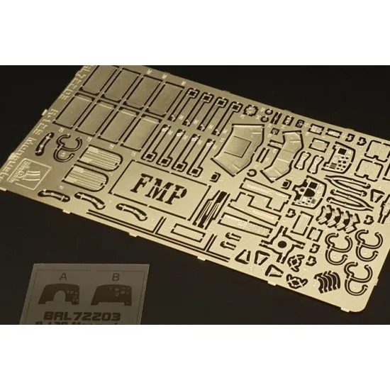 Brengun BRL72203 1/72 A-129 Mangusta PE set for Italeri kit