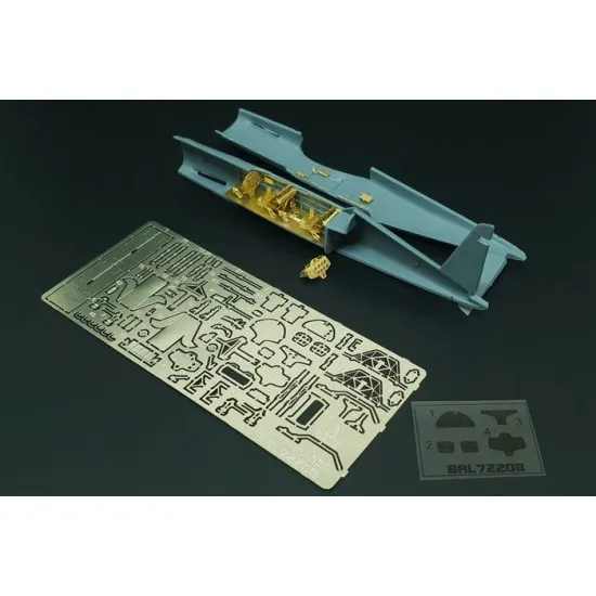 Brengun BRL72208 1/72 Arado Ar-396 PE set for RS model kit