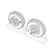 Brengun BRL72220 1/72 F4U Corsair Ribbed-Diamond Thread Resin casted wheels