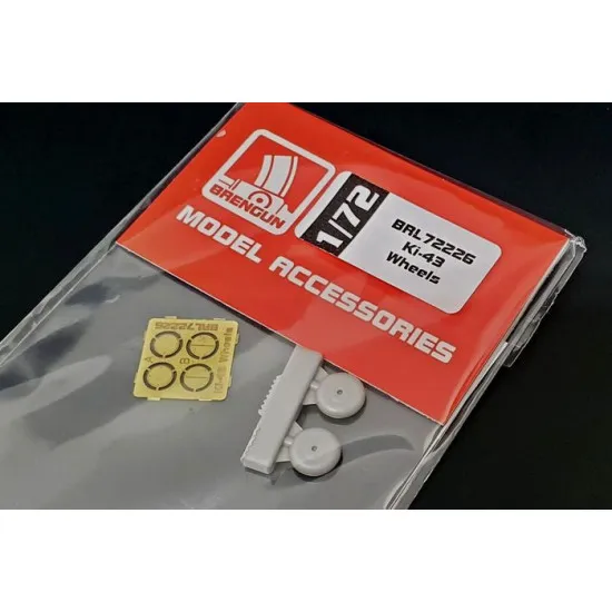 Brengun BRL72226 1/72 Ki-43 Wheels Resin wheels