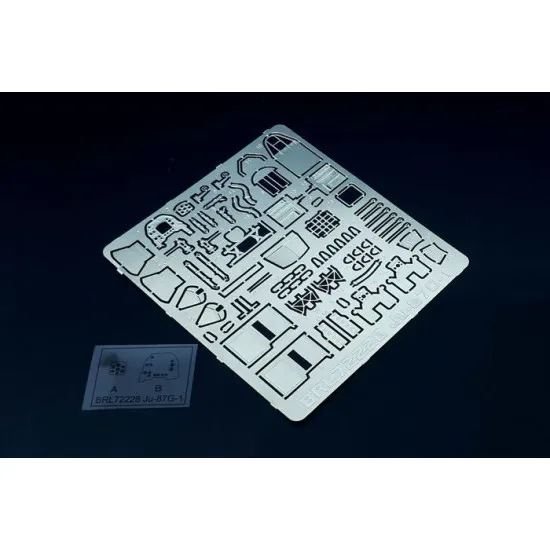 Brengun BRL72228 1/72 Ju-87G-1 PE set for Academy kit