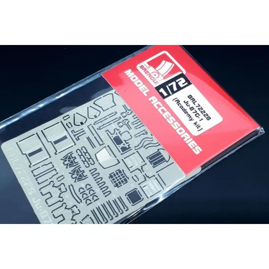 Brengun BRL72228 1/72 Ju-87G-1 PE set for Academy kit