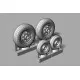 Brengun BRL72238 1/72 F-14D Tomcat Wheels set Resin wheels