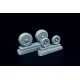 Brengun BRL72241 1/72 FA-18 EF Super Hornet Wheels Resin set of wheels