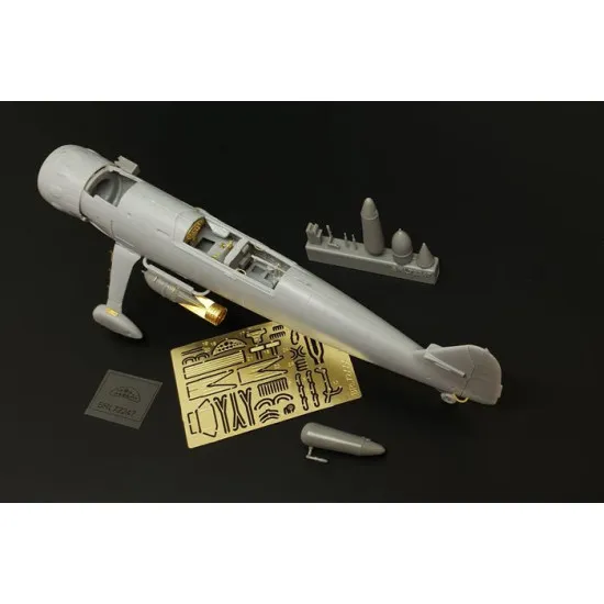 Brengun BRL72247 1/72 Henschel Hs-126 PE and resin set for Brengun kit
