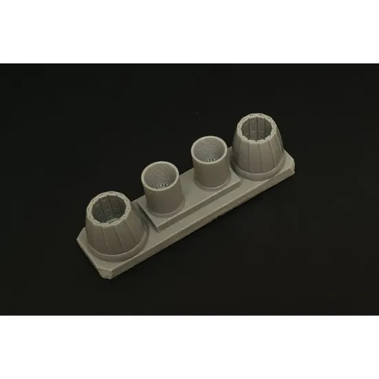 Brengun BRL72252 1/72 F_A-18 E_F engine nozzles Resin set for Hasegawa kit