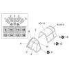 Brengun BRL72253 1/72 Henschel Hs-126 Canopy masks for Brengun kit