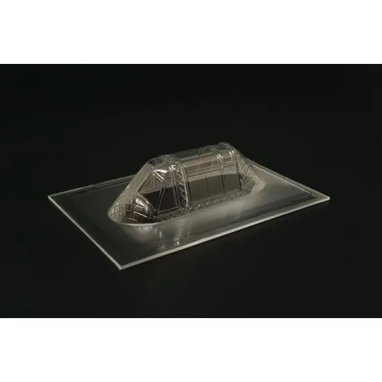 Brengun BRL72254 1/72 Henschel Hs-126 Vacu canopy for Brengun kit