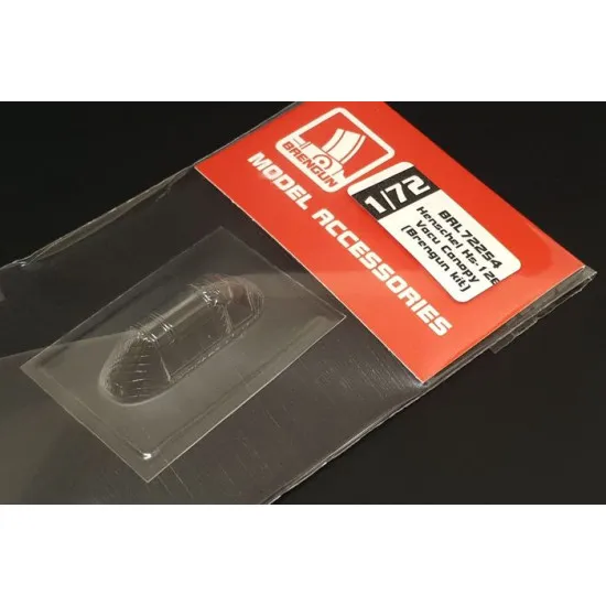 Brengun BRL72254 1/72 Henschel Hs-126 Vacu canopy for Brengun kit