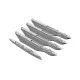 Brengun BRL72256 1/72 F/A-18 A/B/C/D Hornet pylons Resin set of weapon pylons