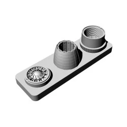 Brengun BRL72258 1/72 F/A-18 E/F engine nozzles set Resin set for Revell kit