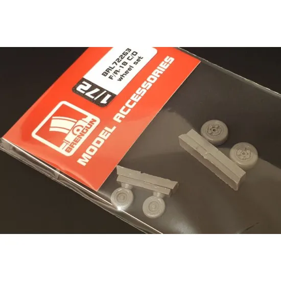Brengun BRL72263 1/72 F/A-18 C/D wheel set Resin wheels