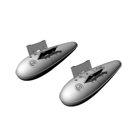 Brengun BRL72270 1/72 US 110 gal drop tank resin set of US drop tanks (2pcs)