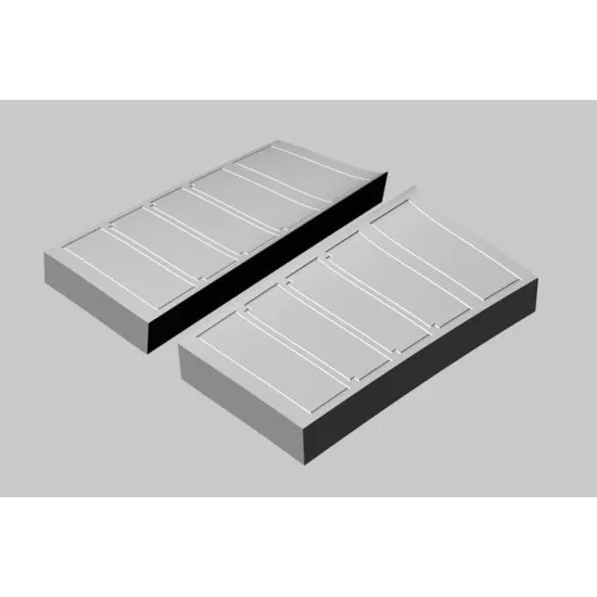 Brengun BRL72272 1/72 MiG-29A Closed upper jet intakes resin set for Trumpeter