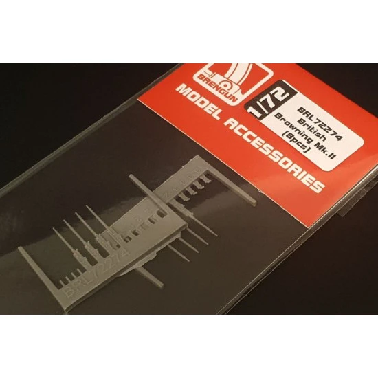 Brengun BRL72274 1/72 British Browning Mk.II resin set of machine guns (8pcs)