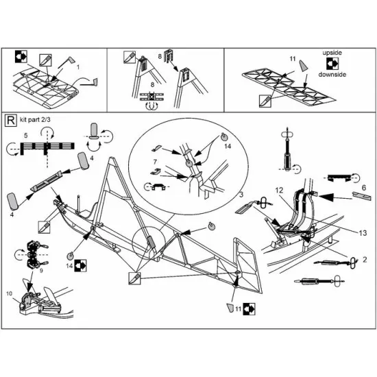 Brengun BRL72275 1/72 SG-38 glider PE set for Special Hobby kit
