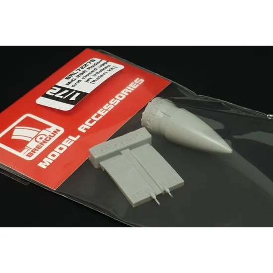 Brengun BRL72278 1/72 MiG-29A Radome and closed upper jet intakes resin Italeri