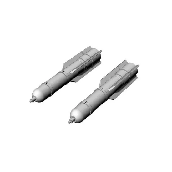 Brengun BRL72280 1/72 M26 flare (2pcs) resin set of WWII light bombs