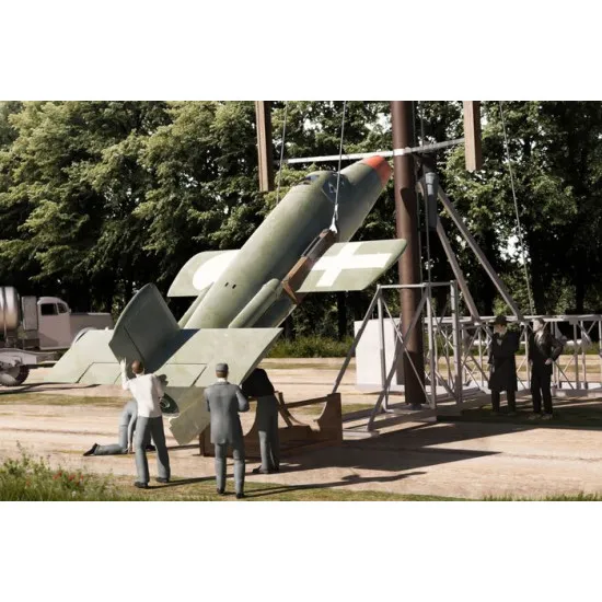 Brengun BRP144002 1/144 Bachem Ba-349 M52-M58 plastic construction (two pieces)