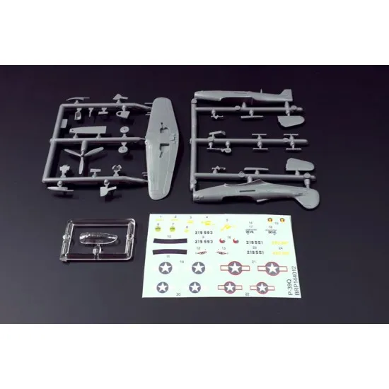 Brengun BRP144012 1/144 P-39Q Airacobra plastic construction kit