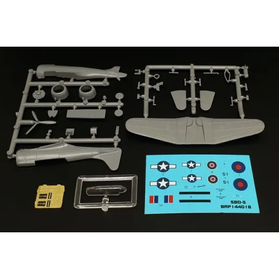 Brengun BRP144018 1/144 SBD-5 Dauntless „Atlantic theatre“ Plastic injection kit