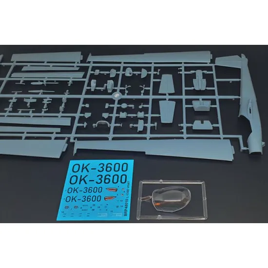 Brengun BRP48010 1/48 L-13SE VIVAT AKVY plastic construction kit of TMG plane