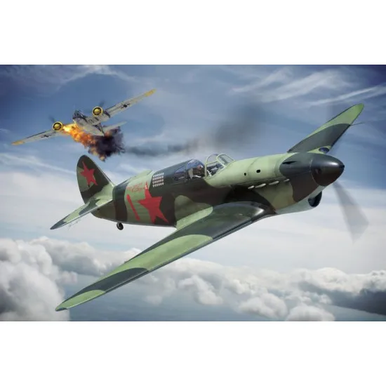 Brengun BRP72041 1/72 Yak-1 Aces plastic construction kit
