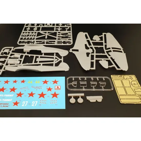 Brengun BRP72041 1/72 Yak-1 Aces plastic construction kit