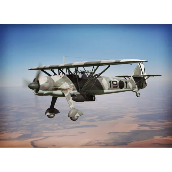 Brengun BRP72044 1/72 Hs 126 A-1 Superpava Legion Condor Plastic kit